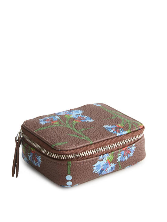 Vera Bradley Accessories - Vera Bradley - Essential Travel Pill Case - Faux Leather - Bachelor Button Dot